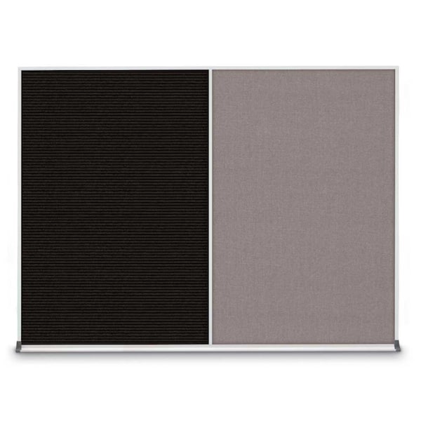 Triple Door Radius Corkboard, 96"X48", B